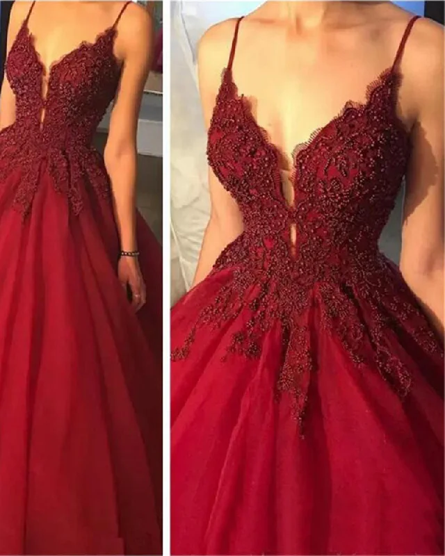 Maternity DressDark Red Beaded Ball gown Quinceanera Dresses Sweet 15 Party Wedding gown LP321