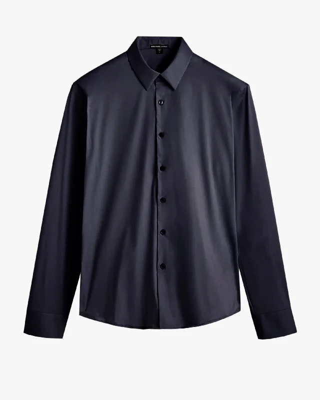 Men's Solid-Colored Shirts for VersatilityMatte Stretch Poplin Shirt