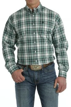Men's Solid-Color Button-Down Shirts for VersatilityCinch Men's Long Sleeve Shirt/MTW1105705 Men's Solid-Color Button-Down Shirts for VersatilityCinch Men's Long Sleeve Shirt/MTW1105705