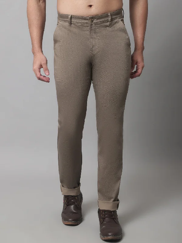 Men's Tailored Pants for a Sharp AppearanceMen's Casual Flat front Khaki  Trousers