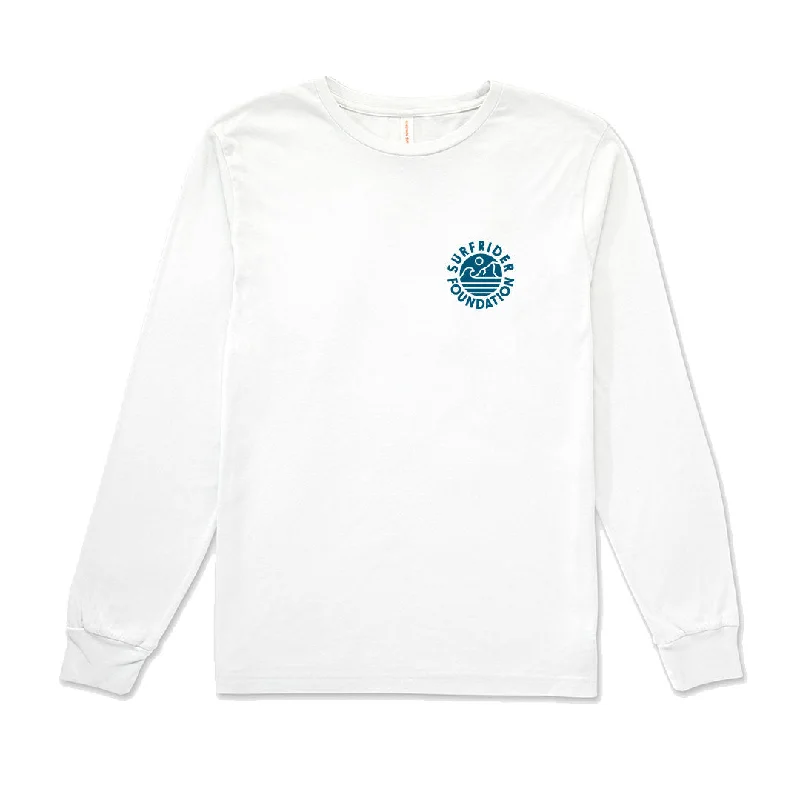 Making Waves White Long Sleeve Tee