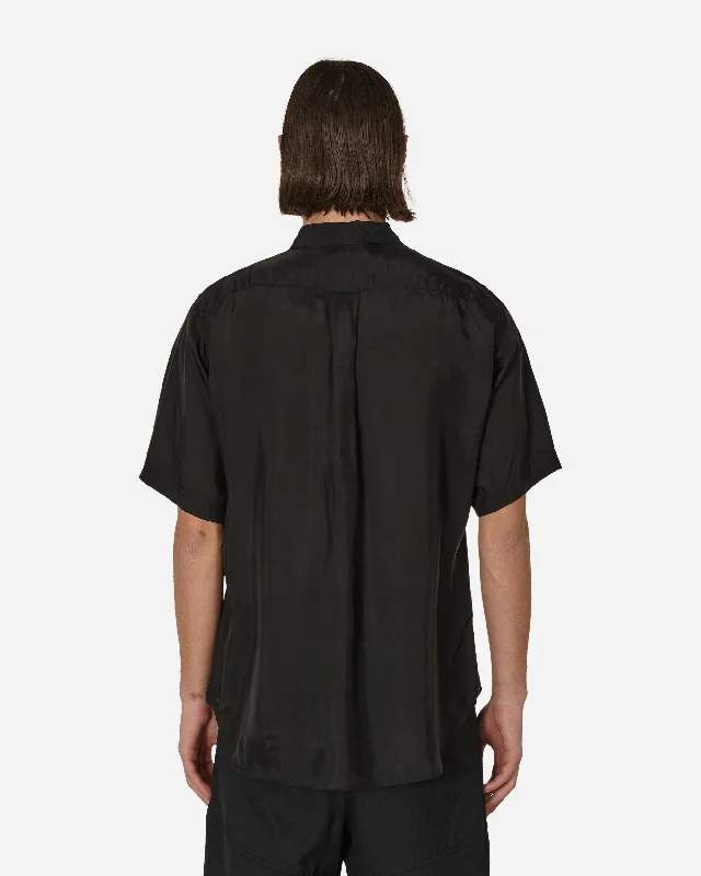 Cupro Shortsleeve Shirt Black