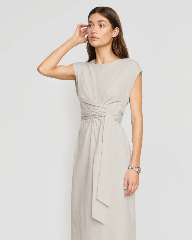 Fei Tie-Front Organic Cotton Dress