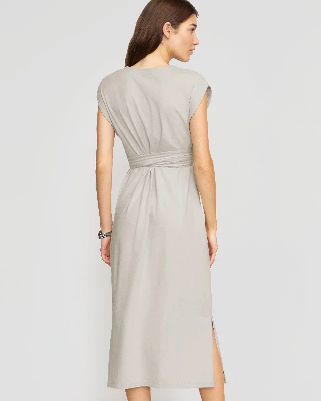 Fei Tie-Front Organic Cotton Dress