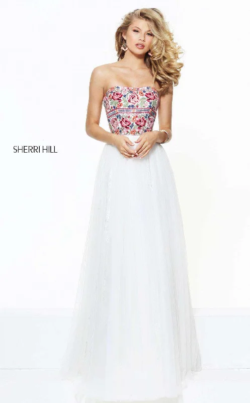 women's wrap dressesSherri Hill 50873CL Dress